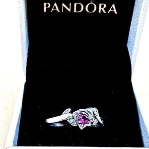 Pandora Disney Beauty and the Beast Rose Ring